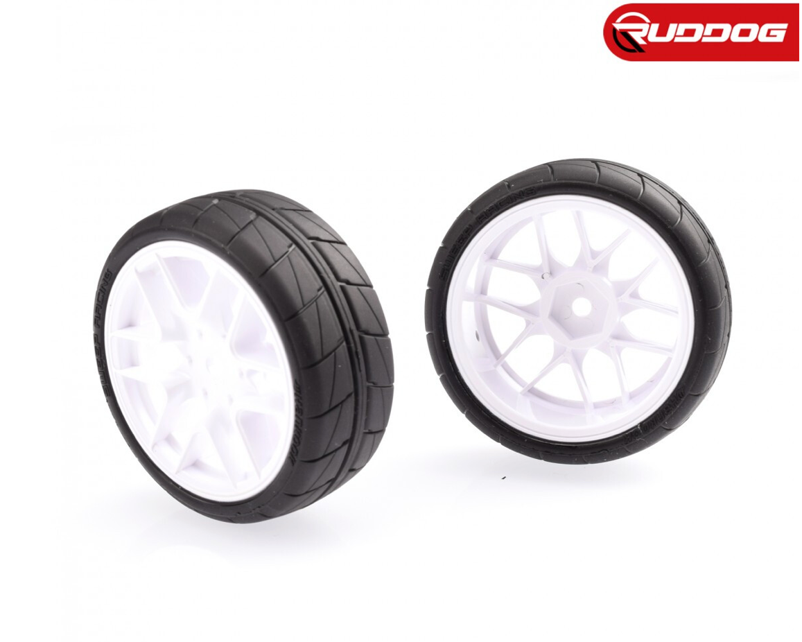 HANKOOK Tread Belted FWD Tires Set Pre-glued (D-36deg | 4pcs)