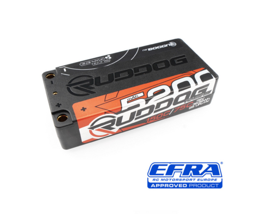 Racing 5200mAh 150C/75C 7.6V LCG Short Stick Pack LiPo-HV Battery