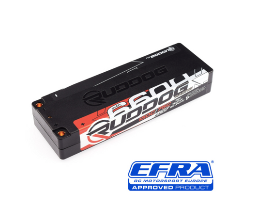 Racing 6600mAh 150C/75C 7.6V LCG Stick Pack LiPo-HV Battery