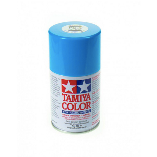 Spray Paint Can - PS-3 Light Blue for Polycarbonate Bodies (100ml)