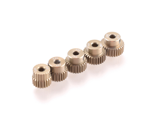 64dp Aluminium Pinion 5-Pack Even (22,24,26,28,30T)