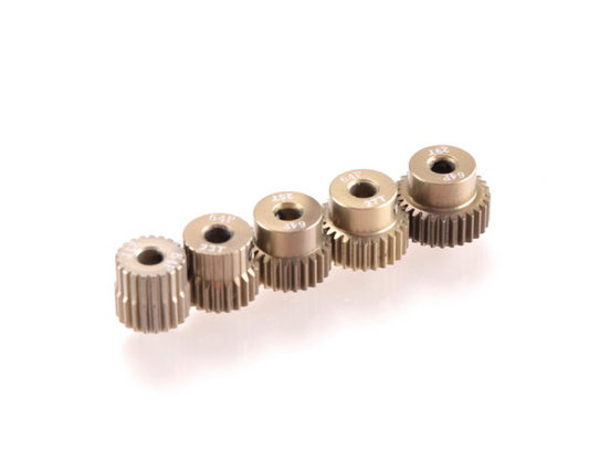 64dp Aluminium Pinion 5-Pack Odd (21,23,25,27,29T)