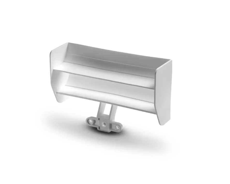 X1 Composite Rear Wing - Lightweight & Wide - White