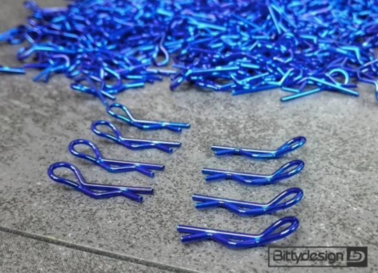 Body Clips Kit 8pcs Blue