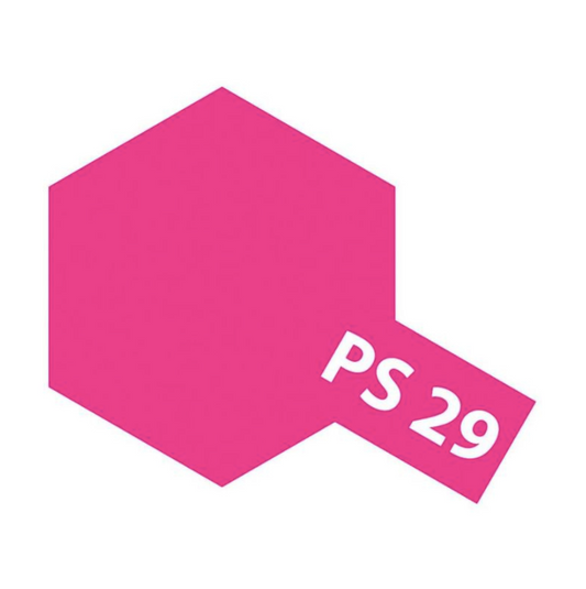 Spray Paint Can - PS-29 Fluorescent Pink for Polycarbonate Bodies (100ml)