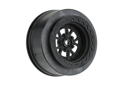 1/10 Pomona Drag Spec Rear 2.2"/3.0" 12mm Drag Wheels (2) Black