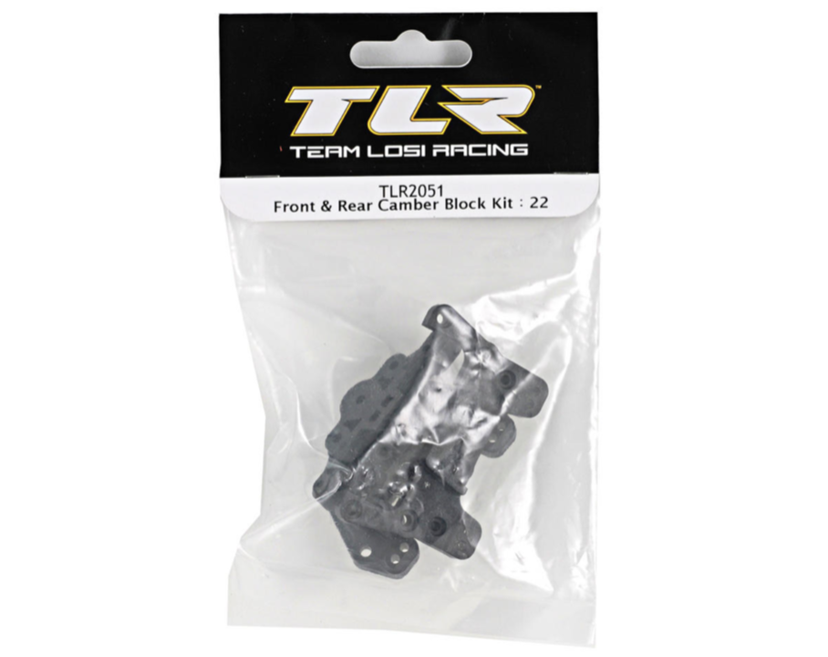 Front & Rear Camber Block Kit (TLR 22)
