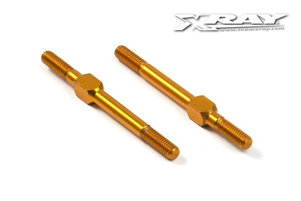 Alu Adjustable Turnbuckle 39mm M3 L/R - Orange (2)