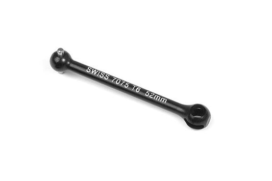 Alu Drive Shaft Swiss 7075 T6 - Hard Coated - 52mm