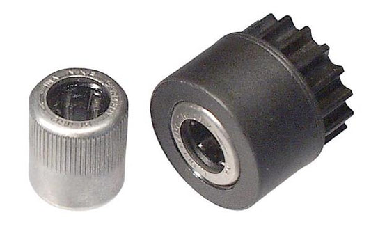 One-Way Pulley With Grooved One-Way Bearing