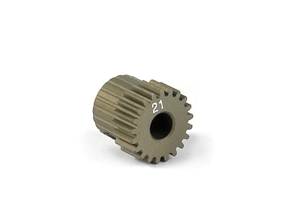 Narrow Pinion Gear Alu Hard Coated 21T/64