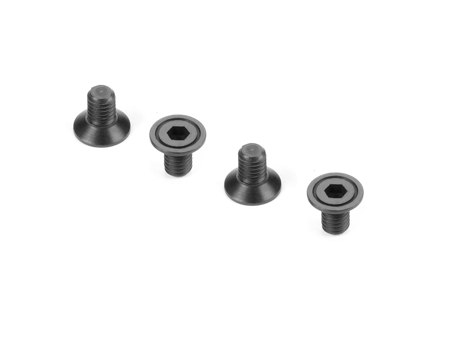 Hex Screw 110° SFH M3x5 CNC Machined - HUDY Spring Steel (4)