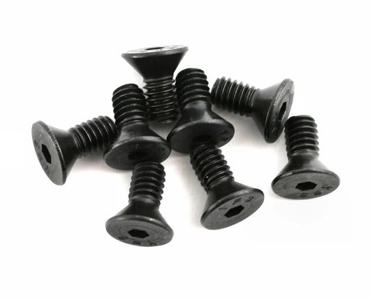 8-32 x 3/8" Alum. Flat Head