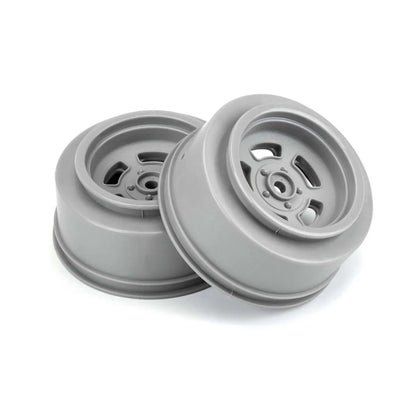 1/10 Slot Mag Drag Spec Rear 2.2"/3.0" 12mm Drag Wheels (2) Gray